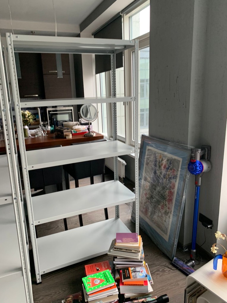 Стеллаж металлический Титан МС-500 2000х1000х400 5 полок купить в Мурманске Стеллаж металлический Титан МС-500 2000х1000х400 5 полок купить в Мурманске