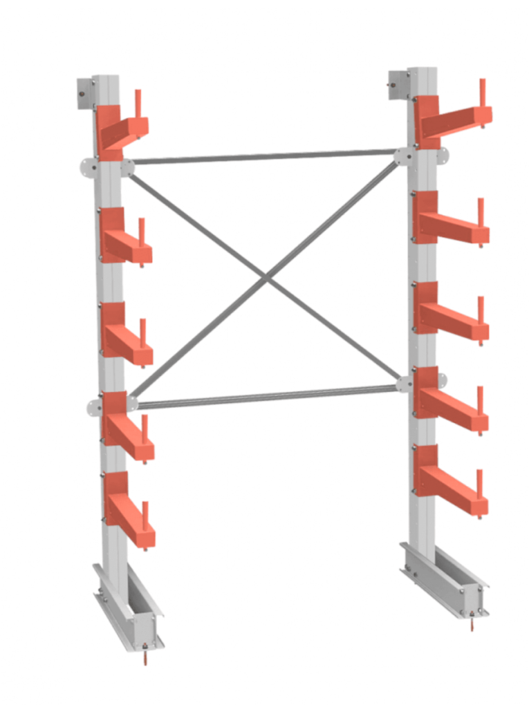 СТ-062 Стеллаж односторонний 5 ярусов купить в Мурманске