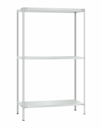 Стеллаж металлический Титан МС-500 3000х1200х400 3 полки Стеллаж металлический Титан МС-500 3000х1200х400 3 полки