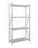 Стеллаж MS U 2000x700x400 4 полки (200 кг, перф) купить в Мурманске