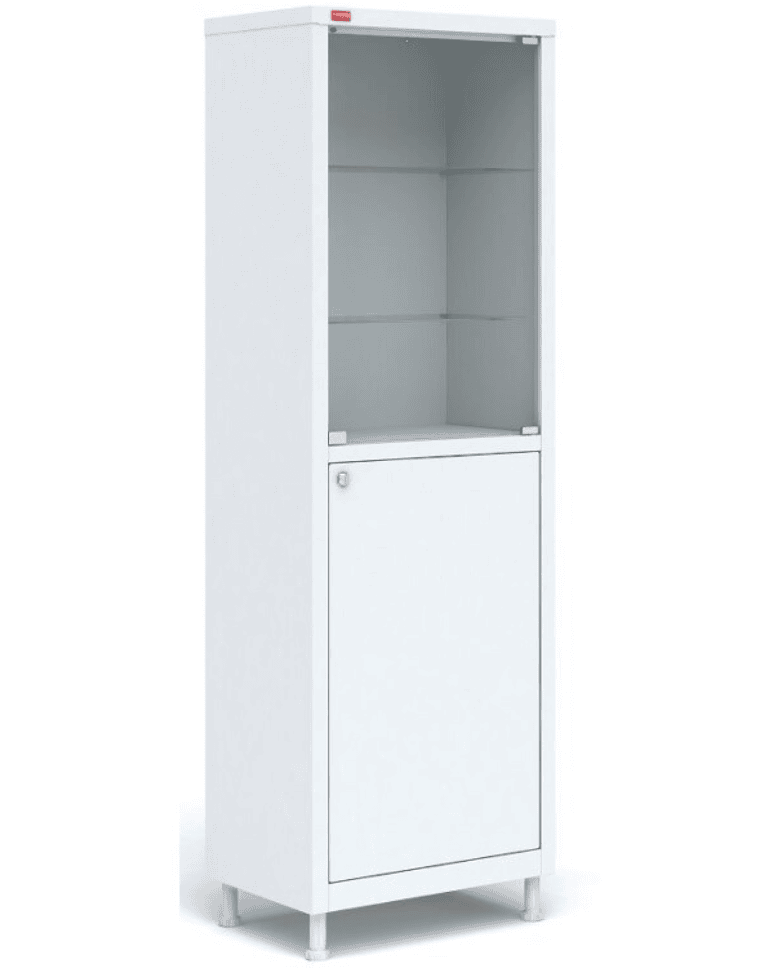 Металлический медицинский шкаф М1 165.50.32 C купить в Мурманске