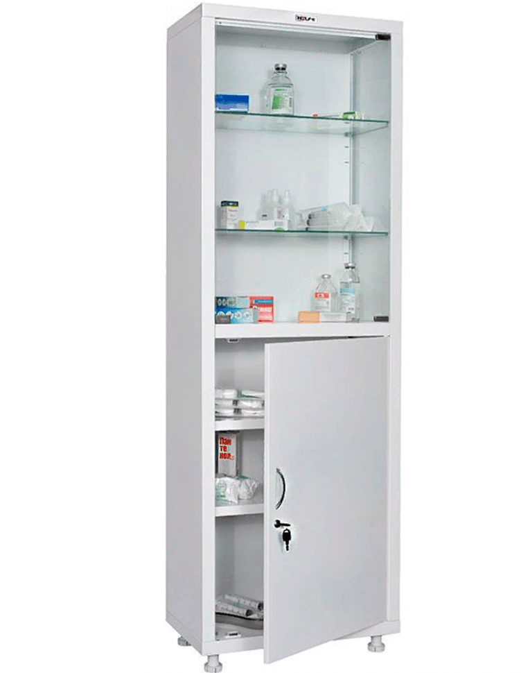 Медицинский шкаф HILFE МД 1 1760/SG купить в Мурманске