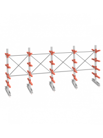 СТ-062 Стеллаж двухсторонний 4 яруса