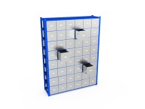 Система хранения с выдвижными ящиками BOXES M 2000.1500.400.B48 Система хранения с выдвижными ящиками BOXES M 2000.1500.400.B48