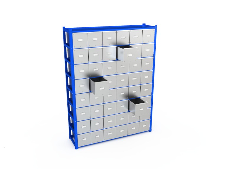 Система хранения с выдвижными ящиками BOXES M 2000.1500.400.B48 купить в Мурманске Система хранения с выдвижными ящиками BOXES M 2000.1500.400.B48 купить в Мурманске