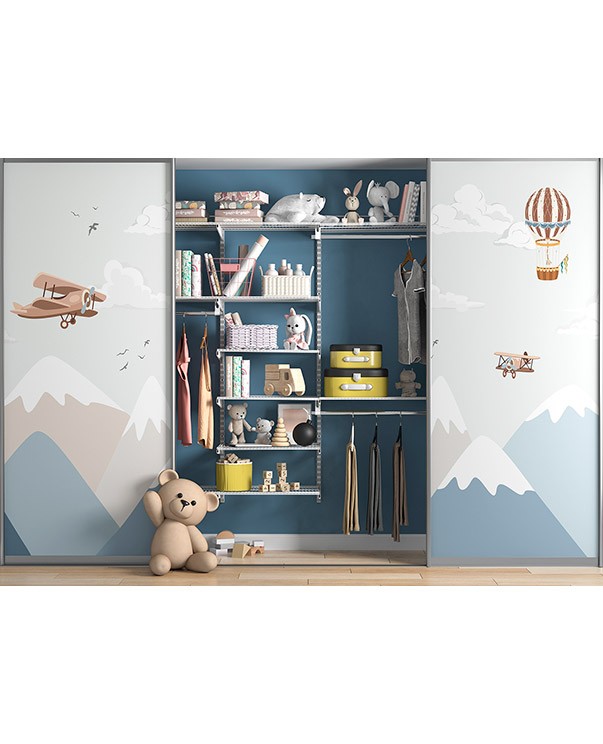 Гардеробная система Практик Home Детская 3 купить в Мурманске Гардеробная система Практик Home Детская 3 купить в Мурманске