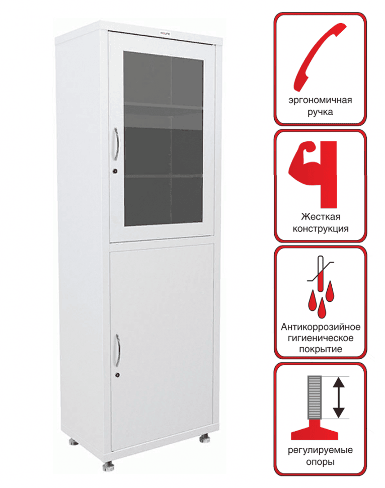 Медицинский шкаф HILFE МД 1 1760 R купить в Мурманске