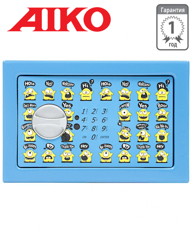 Детский сейф Aiko T-170 EL Smile купить в Мурманске Детский сейф Aiko T-170 EL Smile купить в Мурманске