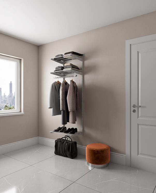 Гардеробная система Практик Home Basic G60 графит купить в Мурманске Гардеробная система Практик Home Basic G60 графит купить в Мурманске