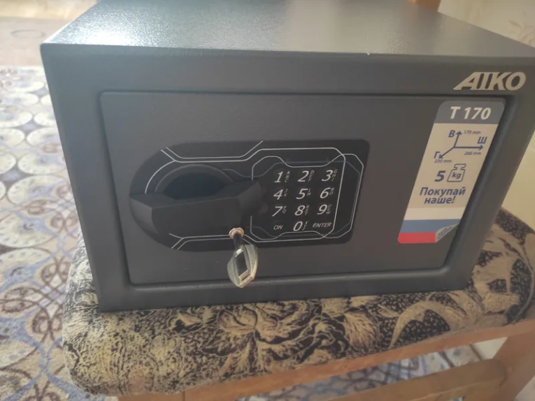 Мебельный сейф Aiko Т-170 EL купить в Мурманске