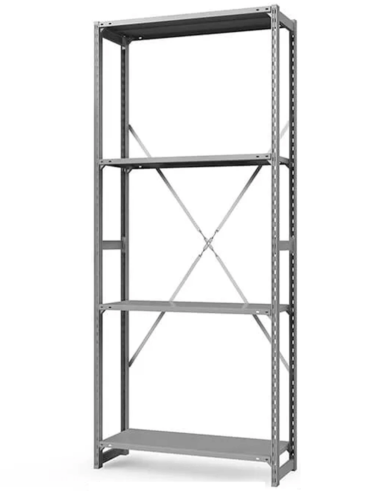 Стеллаж ТСУ 2500x700x600 4 полки (150 кг, металл) купить в Мурманске