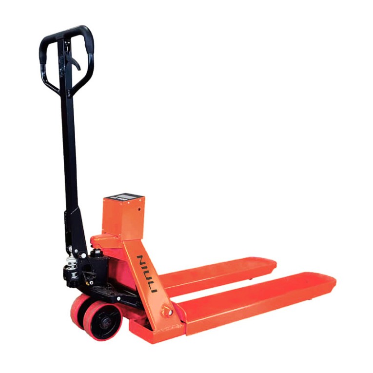 Гидравлическая рохля с весами CBY-I 2500 PDP (г/п 2500 кг, вилы 1150x550 мм) NIULI купить в Мурманске Гидравлическая рохля с весами CBY-I 2500 PDP (г/п 2500 кг, вилы 1150x550 мм) NIULI купить в Мурманске