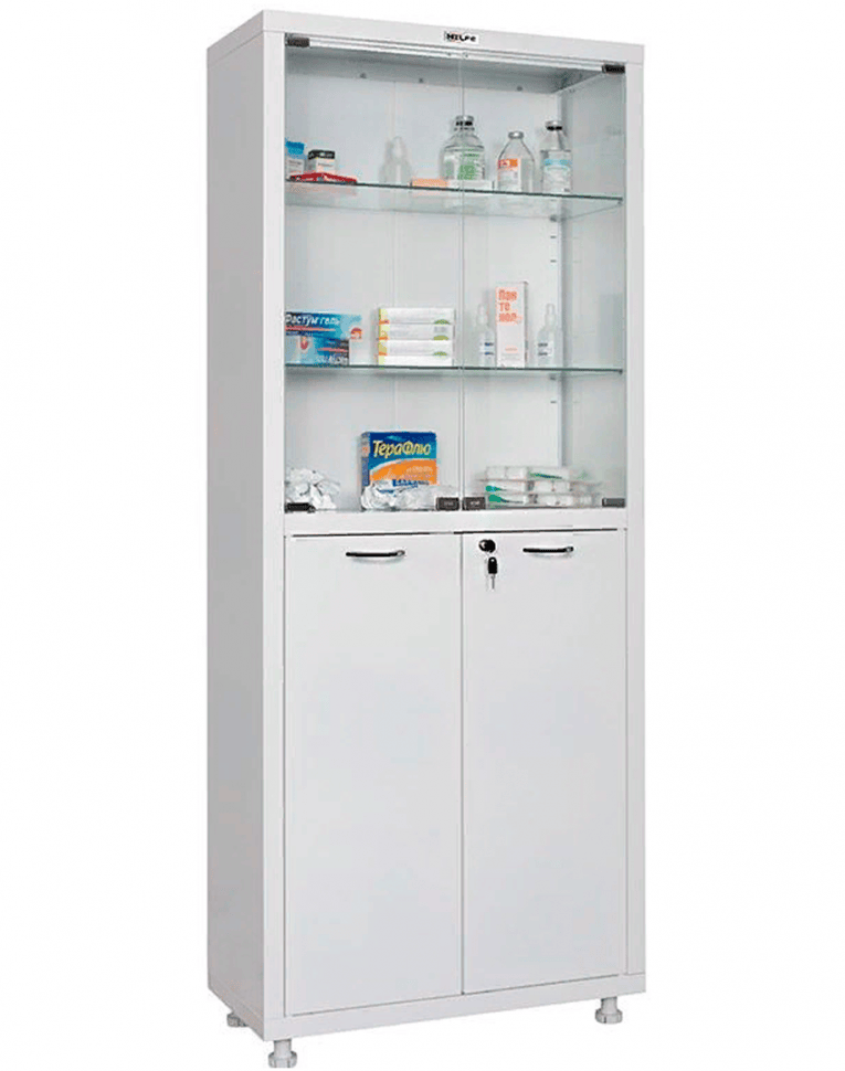 Медицинский шкаф HILFE МД 2 1670/SG купить в Мурманске