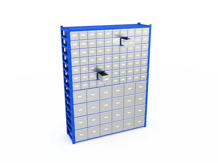 Система хранения с выдвижными ящиками BOXES M 2000.1500.400.M70B24 купить в Мурманске Система хранения с выдвижными ящиками BOXES M 2000.1500.400.M70B24 купить в Мурманске