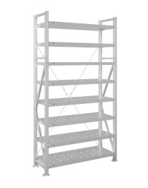 Стеллаж MS U 3000x1000x800 8 полок (350 кг, перф)