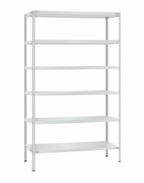 Стеллаж металлический Титан МС-500 2300х1200х400 6 полок Стеллаж металлический Титан МС-500 2300х1200х400 6 полок