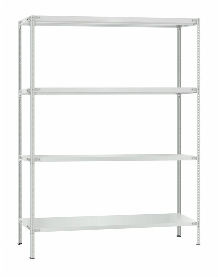 Стеллаж металлический Титан МС-900 2000x1000x300 4 полки купить в Мурманске Стеллаж металлический Титан МС-900 2000x1000x300 4 полки купить в Мурманске