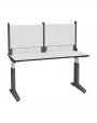 Стол монтажный ДиКом СР-150-01, ESD пластик, регулировка винтом, экран Э1 Стол монтажный ДиКом СР-150-01, ESD пластик, регулировка винтом, экран Э1
