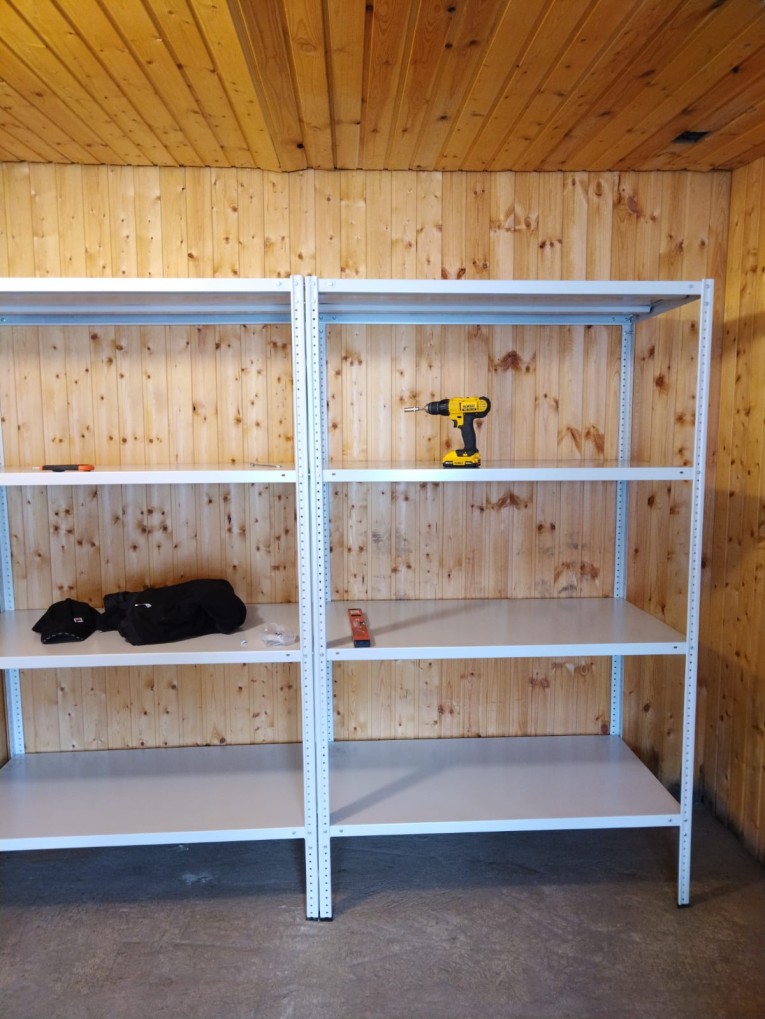 Стеллаж металлический 1800х1000х600 4 полки Стеллаж металлический 1800х1000х600 4 полки