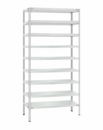 Стеллаж металлический Титан МС-500 2400х1000х300 9 полок Стеллаж металлический Титан МС-500 2400х1000х300 9 полок