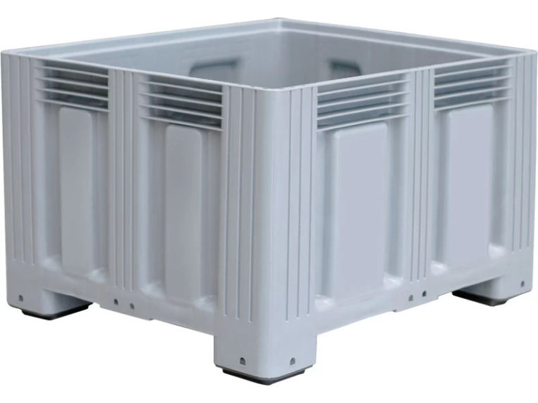 Контейнер 1200х1000х758 сплошной, на ножках серый купить в Мурманске Контейнер 1200х1000х758 сплошной, на ножках серый купить в Мурманске