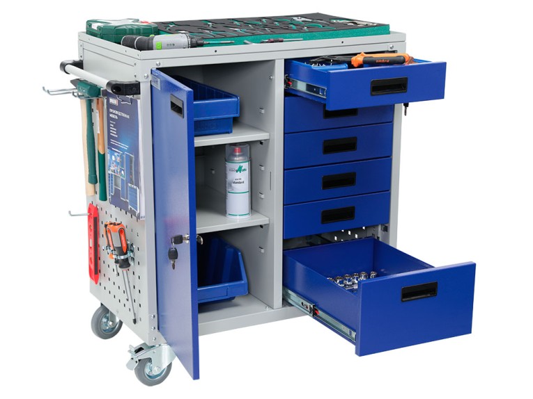 Инструментальная тележка WDS D-6.1 купить в Мурманске Инструментальная тележка WDS D-6.1 купить в Мурманске