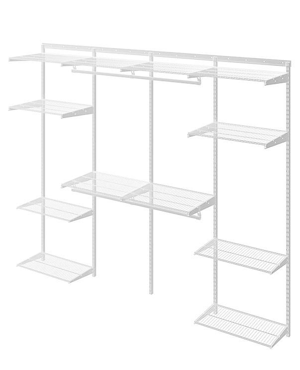 Гардеробная система Практик Home Max G240 белая купить в Мурманске Гардеробная система Практик Home Max G240 белая купить в Мурманске