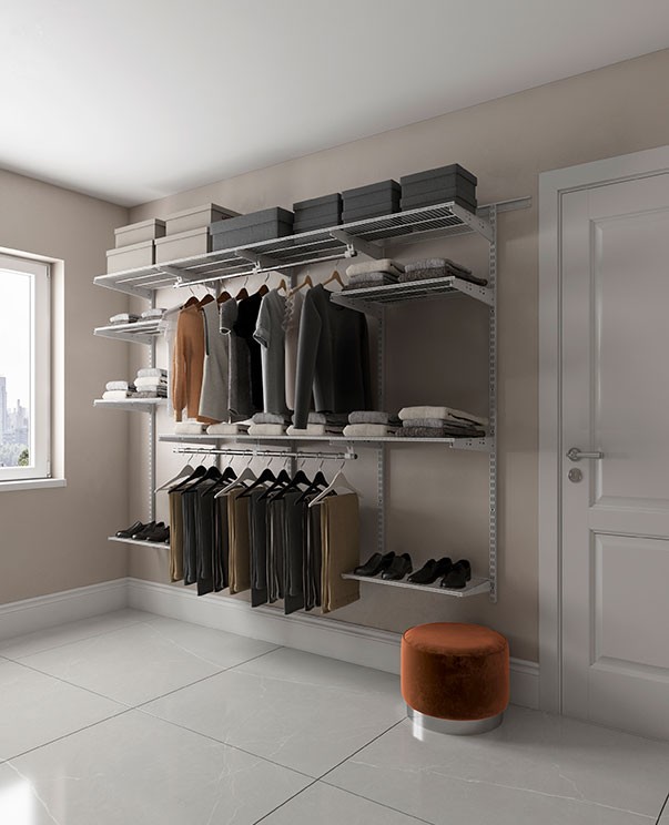 Гардеробная система Практик Home Max G240 белая купить в Мурманске Гардеробная система Практик Home Max G240 белая купить в Мурманске