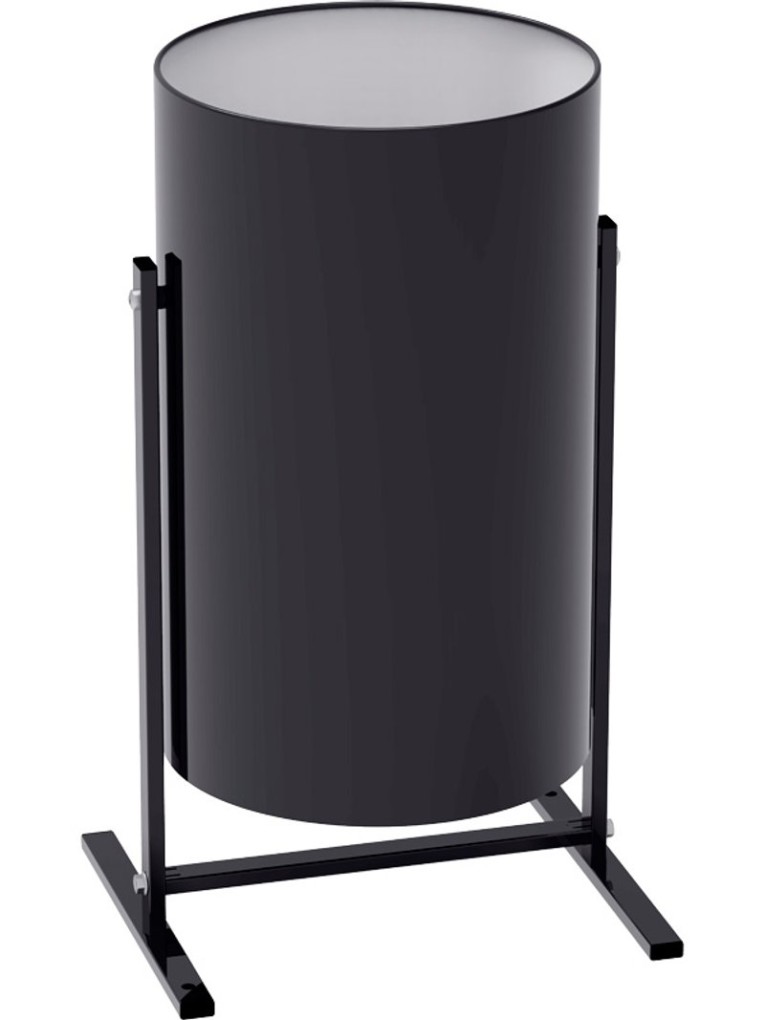 Металлическая уличная урна 19 литров черного цвета купить в Мурманске Металлическая уличная урна 19 литров черного цвета купить в Мурманске