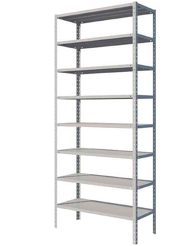 Стеллаж MS Standart 1600х700х300 8 полок купить в Мурманске