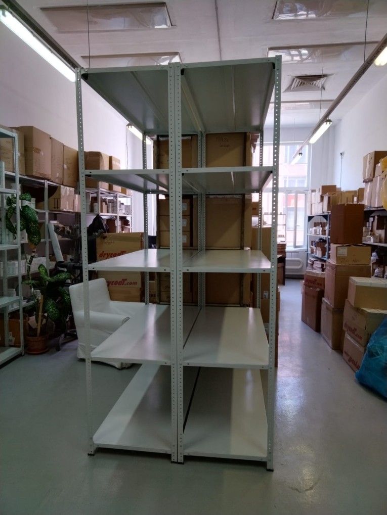 Стеллаж металлический Титан МС-500 2000х1000х600 5 полок купить в Мурманске Стеллаж металлический Титан МС-500 2000х1000х600 5 полок купить в Мурманске