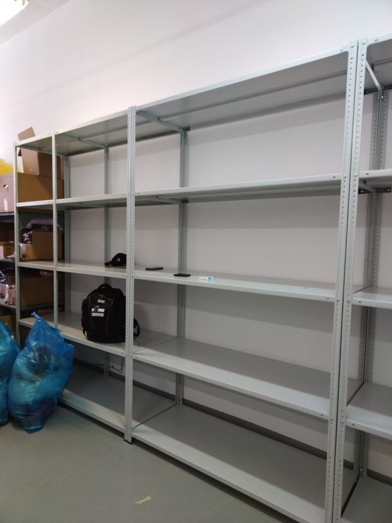 Стеллаж металлический Титан МС-500 2000х1000х600 5 полок купить в Мурманске Стеллаж металлический Титан МС-500 2000х1000х600 5 полок купить в Мурманске