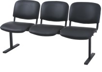 Многоместная секция на раме СМ-3 (Иск. кожа) Многоместная секция на раме СМ-3 (Иск. кожа)