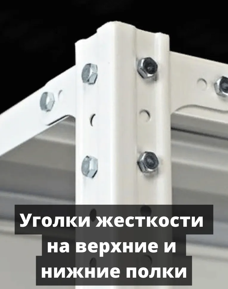 Стеллаж металлический Титан МС-750 1800x1000x500 10 полок купить в Мурманске