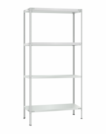 Стеллаж металлический Титан МС-500 2400х1000х500 4 полки Стеллаж металлический Титан МС-500 2400х1000х500 4 полки