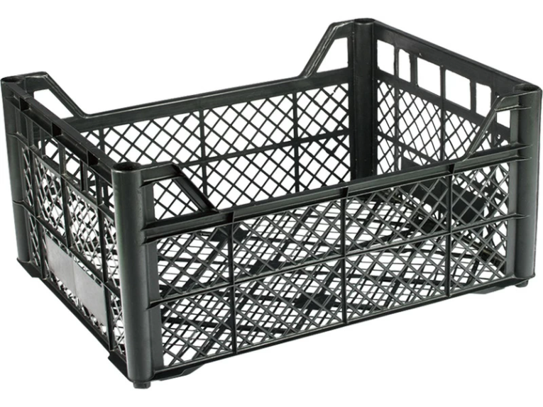 Ящик 400х300х185 сетка ромб чёрный купить в Мурманске