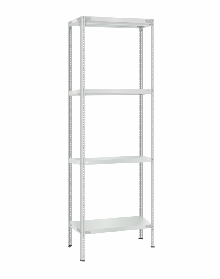 Стеллаж металлический Титан МС-500 2300х700х300 4 полки купить в Мурманске Стеллаж металлический Титан МС-500 2300х700х300 4 полки купить в Мурманске