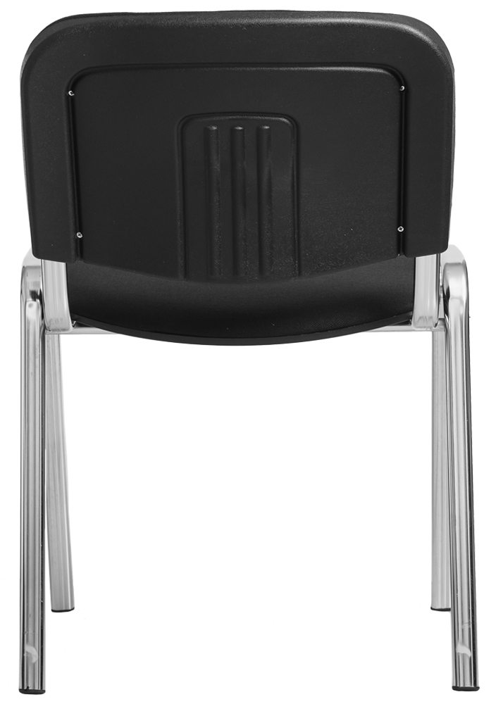 Стул Изо (черная ткань, хром) купить в Мурманске Стул Изо (черная ткань, хром) купить в Мурманске