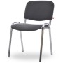 Стул Изо (серая ткань, хром)