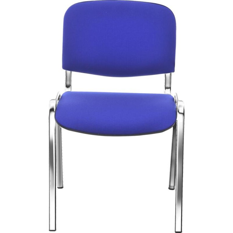 Стул Изо (синяя ткань, хром) купить в Мурманске Стул Изо (синяя ткань, хром) купить в Мурманске