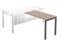 Брифинг-приставка NT 120 вяз натуральный/антрацит Брифинг-приставка NT 120 вяз натуральный/антрацит