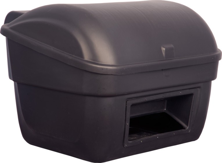 Контейнер для песка с крышкой и вставкой, 220л. черный купить в Мурманске