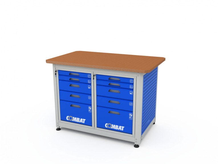 Верстак двухтумбовый COMBAT 2505.1310 купить в Мурманске Верстак двухтумбовый COMBAT 2505.1310 купить в Мурманске