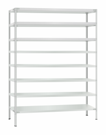 Стеллаж металлический Титан МС-500 3000х1500х400 8 полок Стеллаж металлический Титан МС-500 3000х1500х400 8 полок