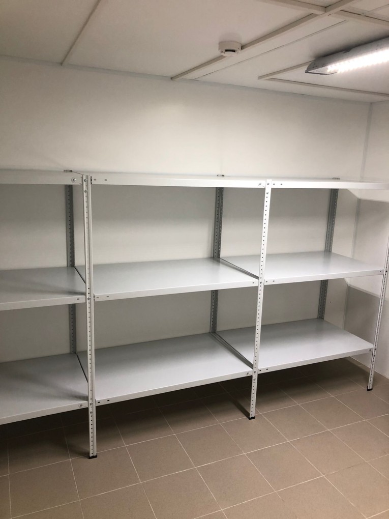 Стеллаж металлический Титан МС-500 1500х1000х500 3 полки купить в Мурманске Стеллаж металлический Титан МС-500 1500х1000х500 3 полки купить в Мурманске