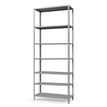 Стеллаж ТС Лайт с перф. полками 3000х1200х400 7 полок Стеллаж ТС Лайт с перф. полками 3000х1200х400 7 полок