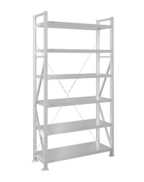 Стеллаж MS U 2000x1000x600 6 полок (400 кг, металл) Стеллаж MS U 2000x1000x600 6 полок (400 кг, металл)