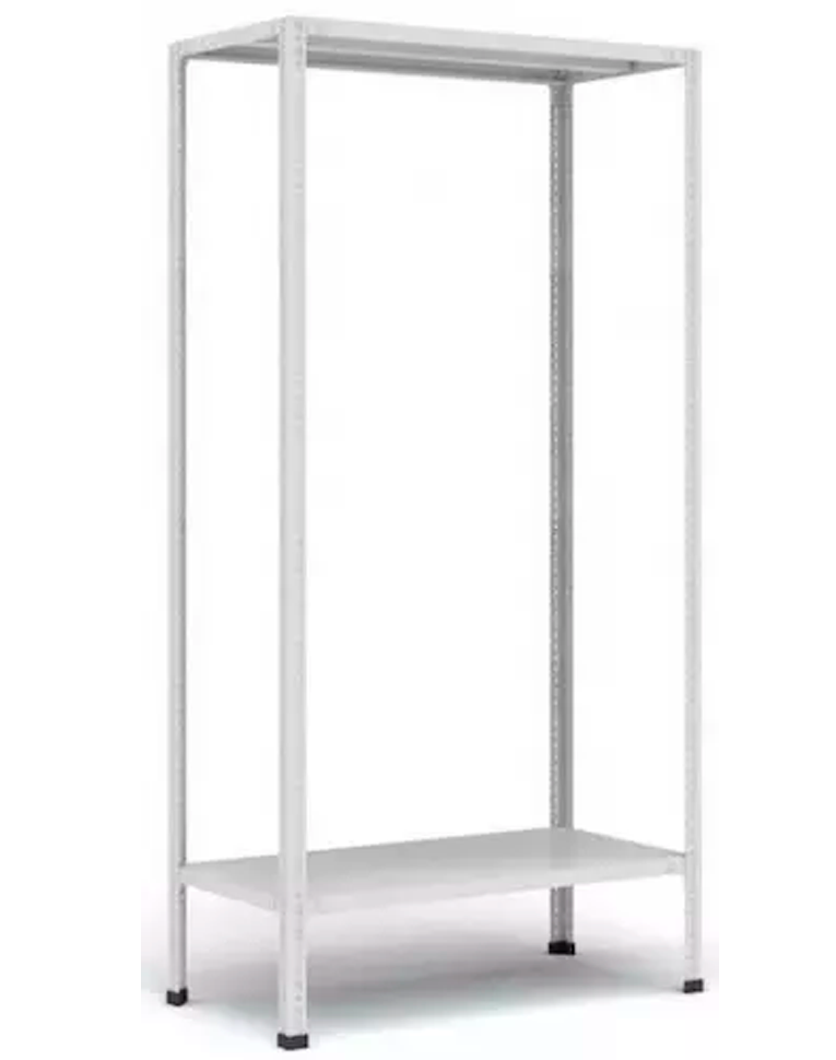 Стеллаж металлический Титан МС-500 1000х700х300 2 полки купить в Мурманске Стеллаж металлический Титан МС-500 1000х700х300 2 полки купить в Мурманске