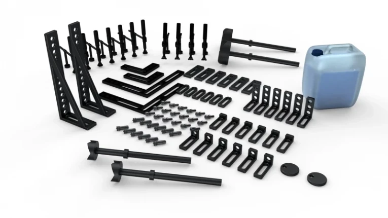 Набор оснастки для сварочного стола №3: Стандартный (84 предмета) купить в Мурманске Набор оснастки для сварочного стола №3: Стандартный (84 предмета) купить в Мурманске