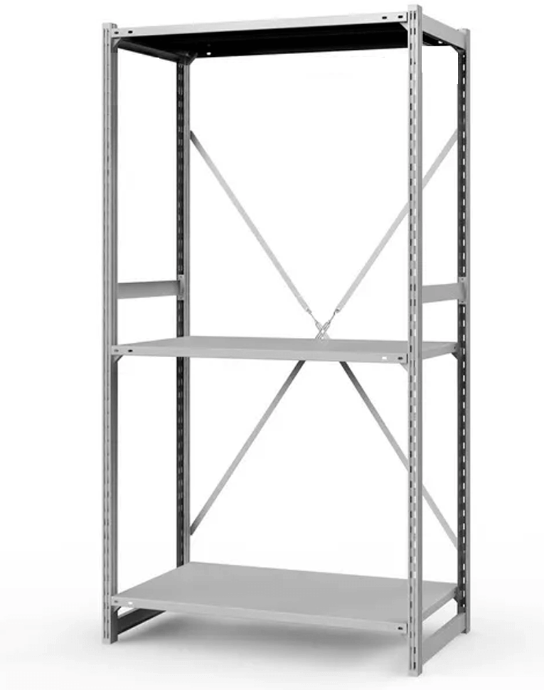 Стеллаж ТСУ 2200x700x800 3 полки (150 кг, металл) купить в Мурманске